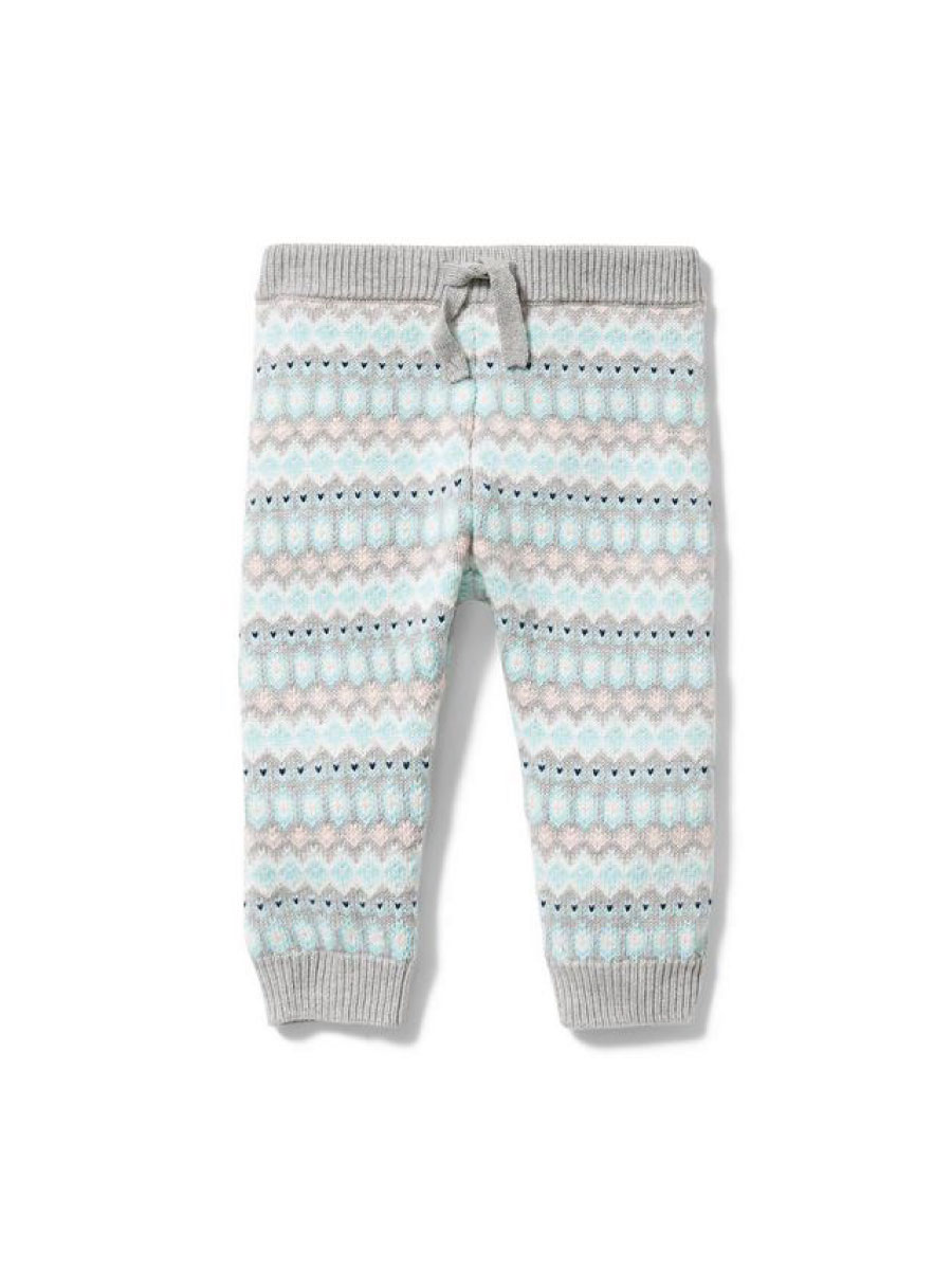 Janie and Jack Fair Isle Sweater Pant 
