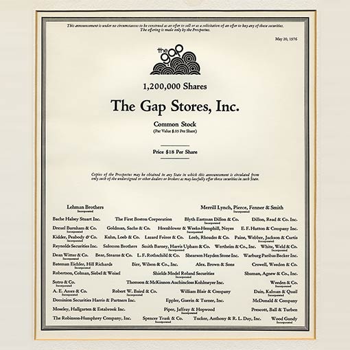 Stock document