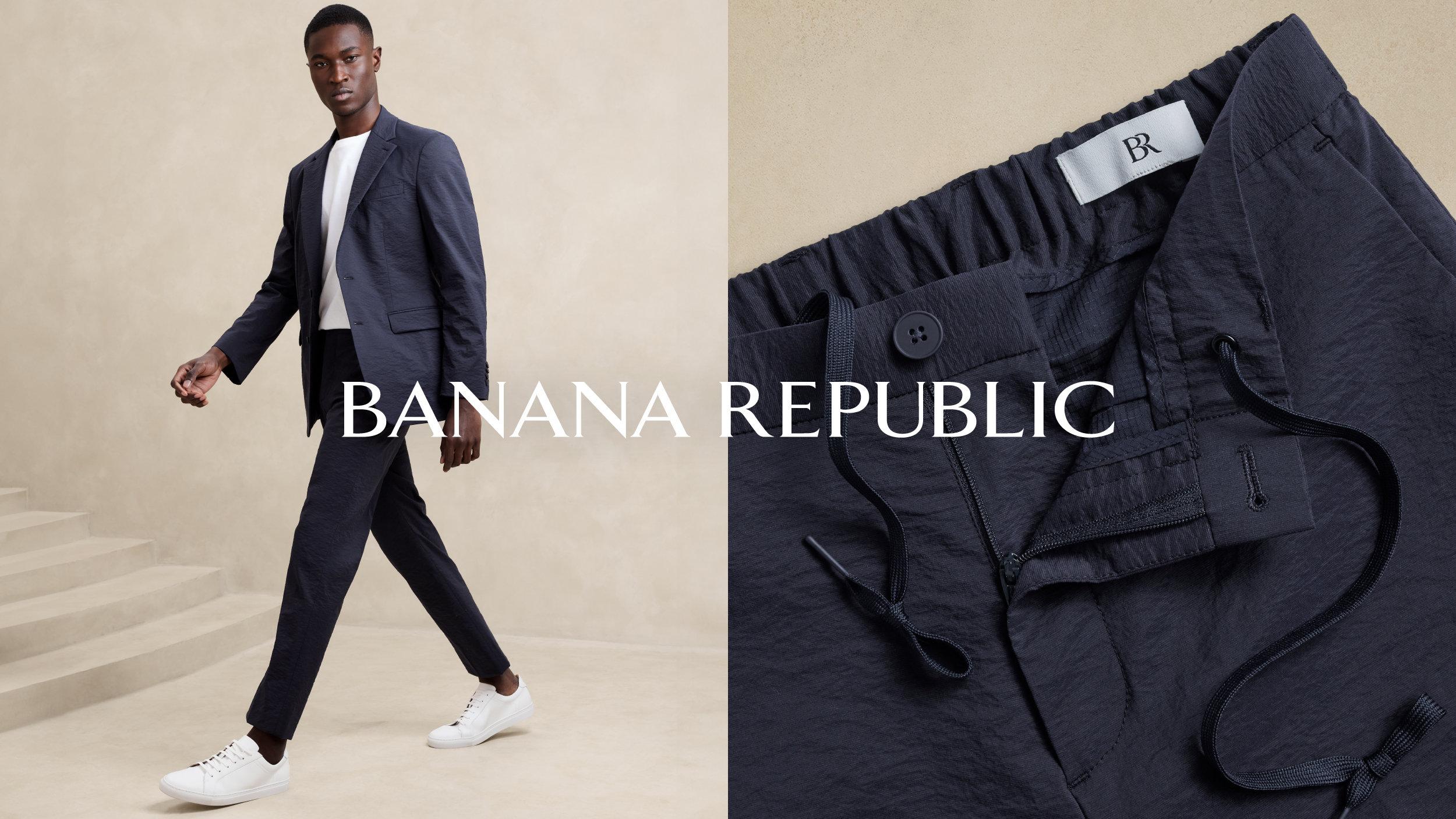 バナナリパブリック　メンズスリーシーズンのカバーオール　Mサイズ BANANA REPUBLIC 【新品】BANANA バナナリパブリック 28 メンズ
