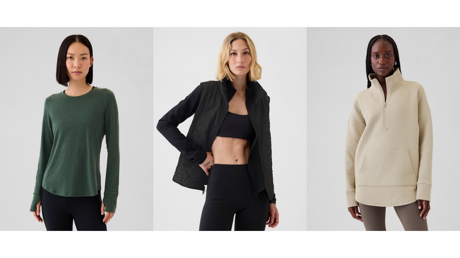 Gap、あらゆるアクティブシーンを楽しめるスポーツウェアライン