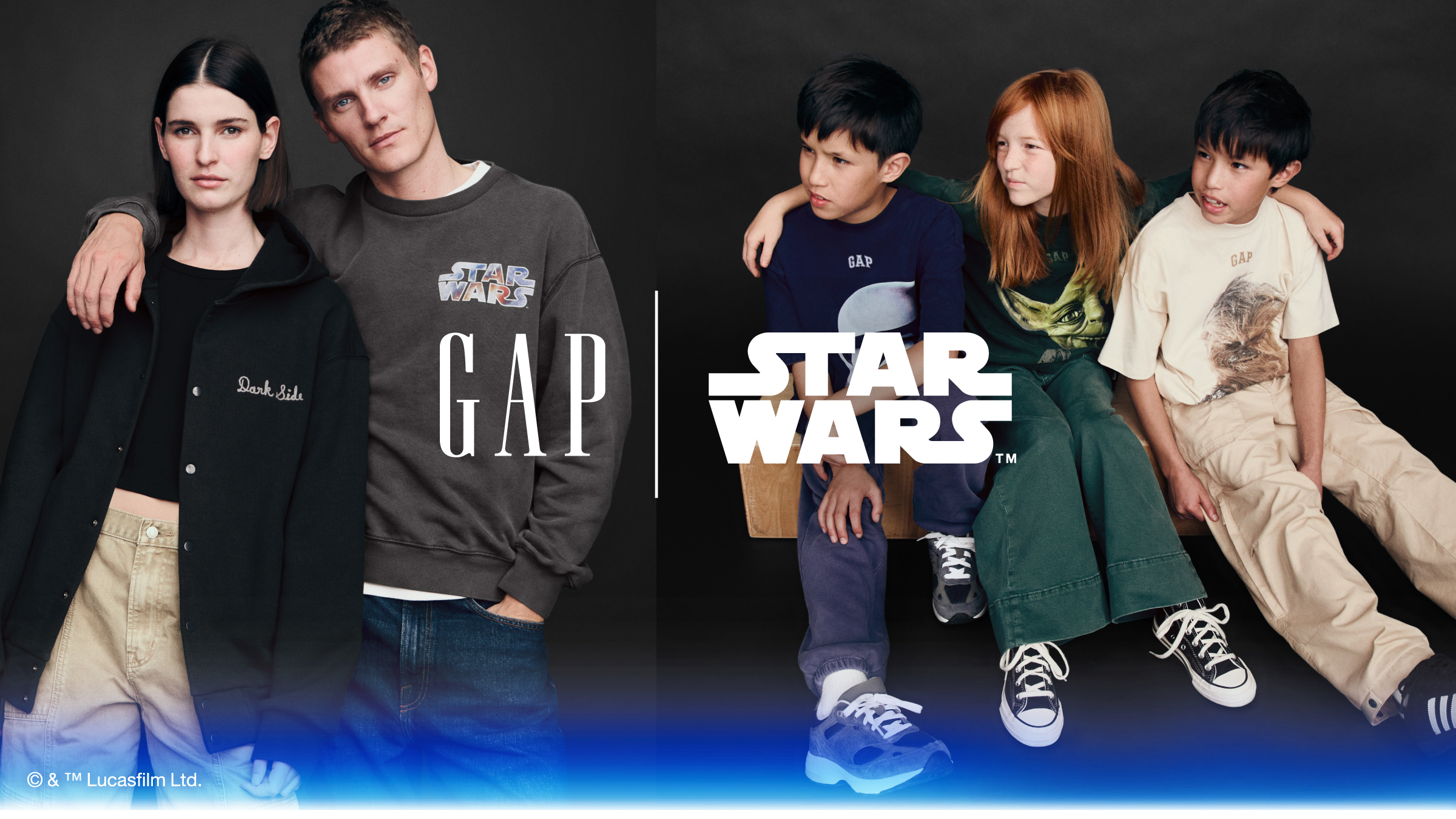 GapがStar Warsをモチーフにした限定カプセルコレクションを 4月