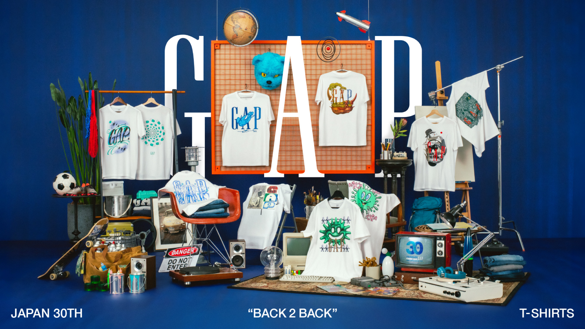 Gap、国内アーティスト10名とコラボレーション！“Gap Japan 30th