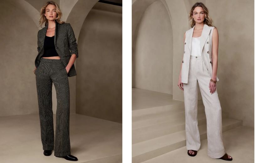 【極美品】BANANA REPUBLIC （バナナリパブリック）セットアップ br-iwd.jpg